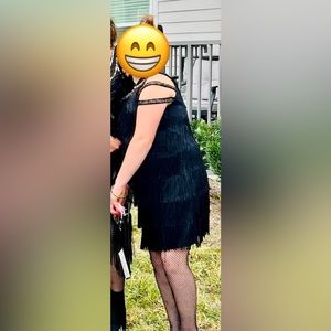 EUC Girls Large Flapper Dress